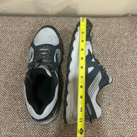 Saucony Grid Raptor Tr 2 Men’s Running Shoe Gray Blue Sz 11.5 Outdoor Casual EUC - Picture 7 of 8